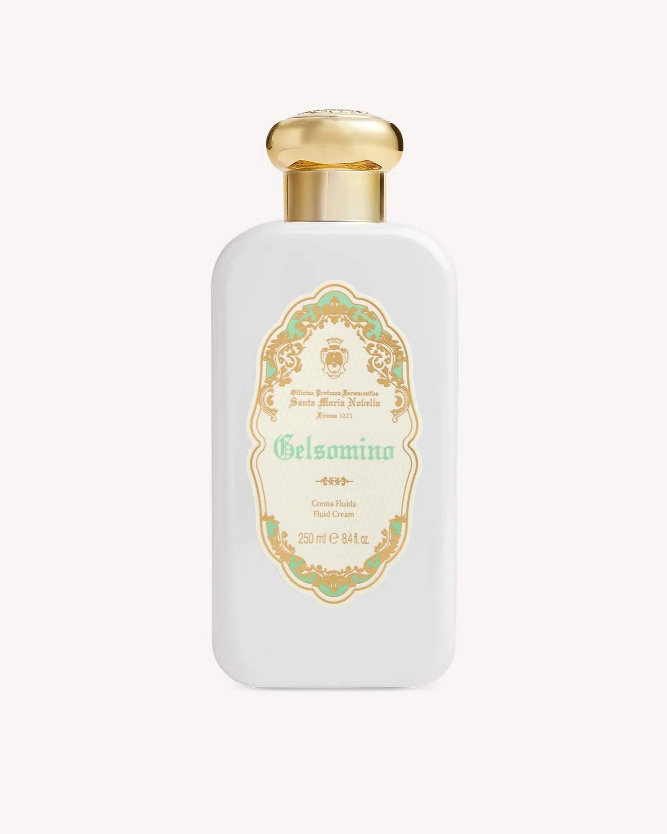 3185403_P1_8056209883601_CREMA_FLUIDA_GELSOMINO_250ML_PET.jpg Santa Maria Novella - Gelsomino Crema Fluida 250ml - immagine 1