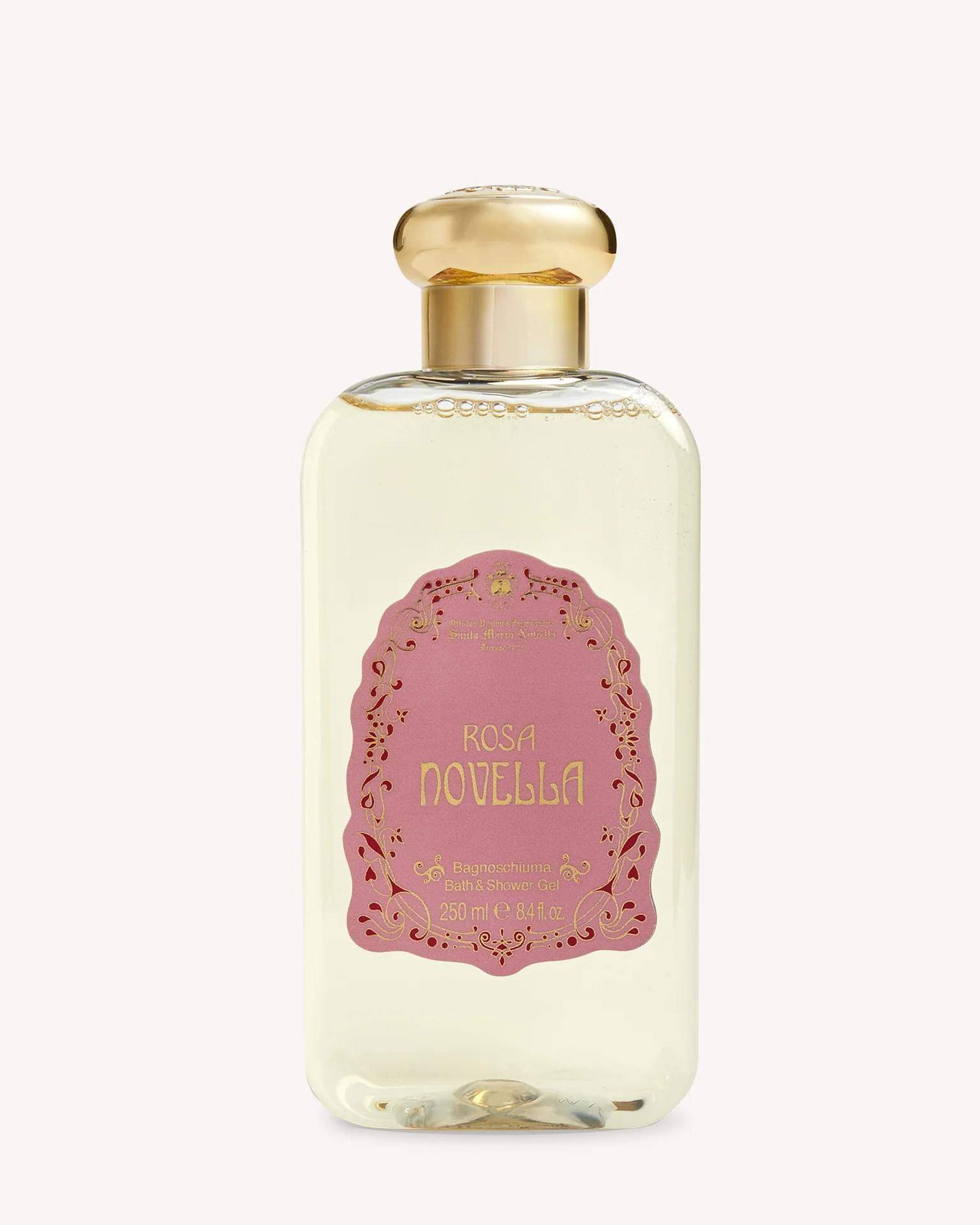 32399041_PLP_8056209883250_BAGNOSCHIUMA_ROSA_NOVELLA_PET_250ML-1.jpg Santa Maria Novella - Rosa Novella Bagnoschiuma - immagine 1
