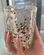 Original Murano Glas - Trinkglas Multicolor – Bild 2