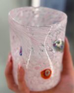 Original Murano Glas - Trinkglas Multicolor – Bild 2