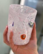 Original Murano Glas - Trinkglas Multicolor