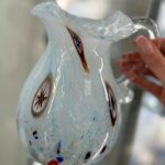 Original Murano Glas - Karaffe Multicolor