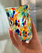 Original Murano Glas - Trinkglas Multicolor – Bild 2