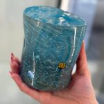 Original Murano Glas - Trinkglas Multicolor