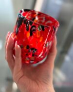 Original Murano Glas - Trinkglas Multicolor